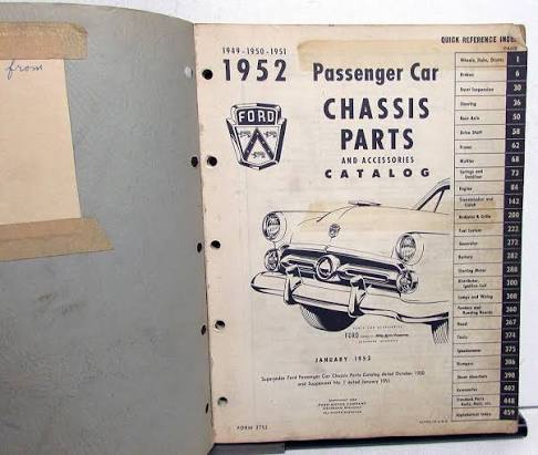 Classic Ford owner's handbooks