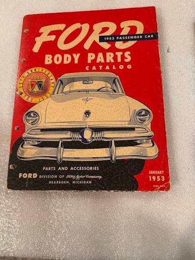 Ford handbooks from 1953