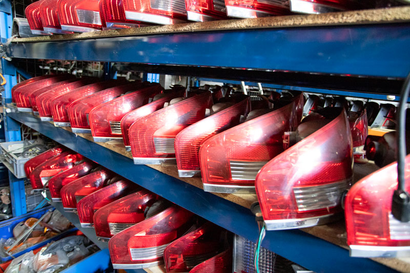 Ford headlights and rear lights